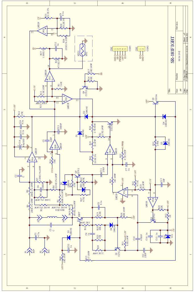苏泊尔电磁炉线路图集